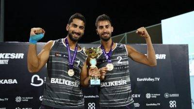 Yusuf Özdemir ve Batuhan Kuru 2025 Beach Pro Tour Balıkesir